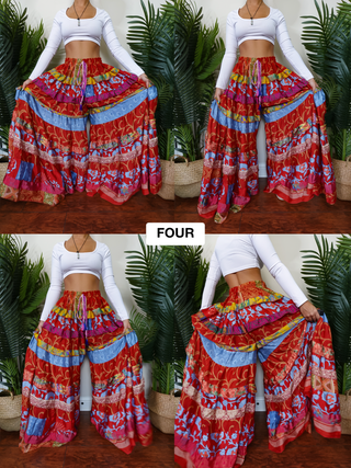 LUNA TIERED PANTS (TALL)