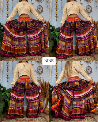 LUNA TIERED PANTS (SHORT)