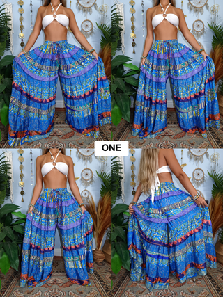 LUNA TIERED PANTS (SHORT)