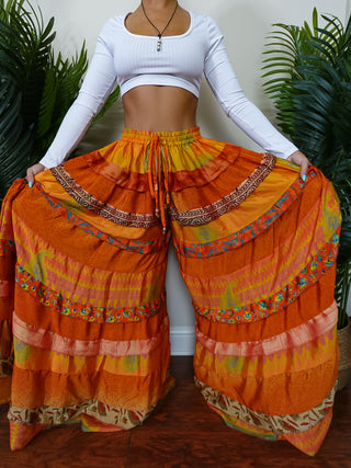 LUNA TIERED PANTS (REGULAR)