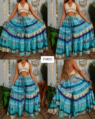 LUNA TIERED PANTS (goddess+)