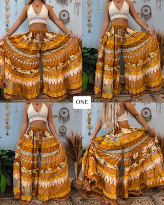 LUNA TIERED PANTS (SHORT)