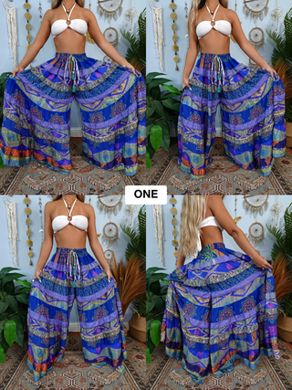 LUNA TIERED PANTS (SHORT)