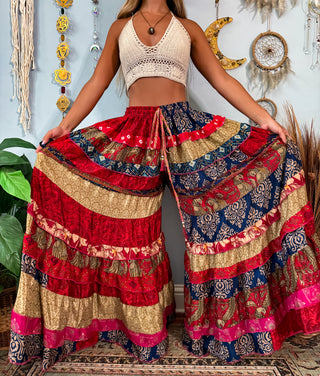 LUNA TIERED PANTS (SHORT)