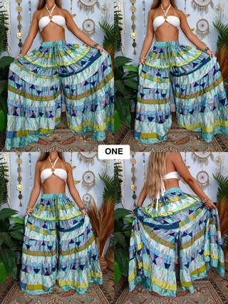 LUNA TIERED PANTS (GODDESS+)