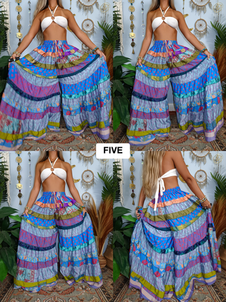 LUNA TIERED PANTS (GODDESS+)