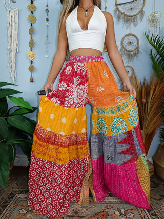 MAIA TIERED PANTS (TALL)