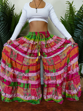 LUNA TIERED PANTS (SHORT)