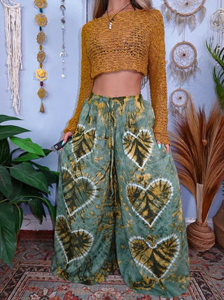 AMORE WIDE LEG TROUSERS