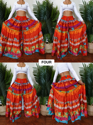 LUNA TIERED PANTS (TALL)