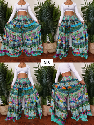 LUNA TIERED PANTS (TALL)
