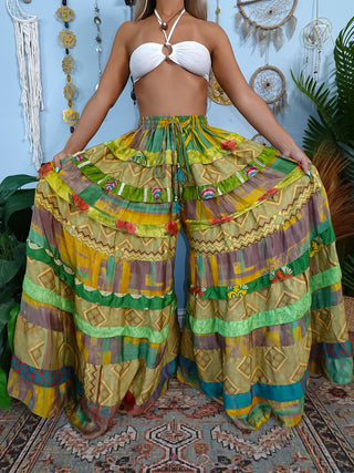LUNA TIERED PANTS (TALL)