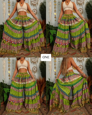 LUNA TIERED PANTS (tall)