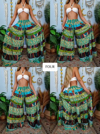 LUNA TIERED PANTS (REGULAR)