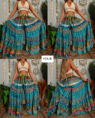 LUNA TIERED PANTS (regular)