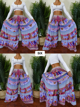 LUNA TIERED PANTS (REGULAR)