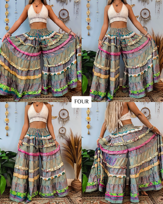 LUNA TIERED PANTS (SHORT)