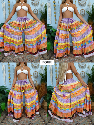 LUNA TIERED PANTS (SHORT)