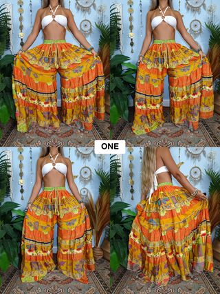 LUNA TIERED PANTS (REGULAR)