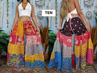 MAIA TIERED PANTS (REGULAR)