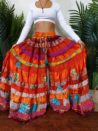 LUNA TIERED PANTS (TALL)