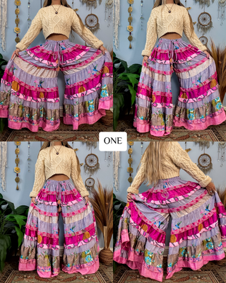 LUNA TIERED PANTS (SHORT)