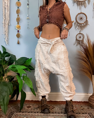 WILDER DROP CROTCH TROUSERS