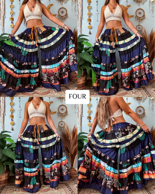 LUNA TIERED PANTS (SHORT)