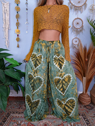 AMORE WIDE LEG TROUSERS