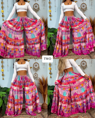 LUNA TIERED PANTS (SHORT)