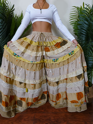 LUNA TIERED PANTS (REGULAR)