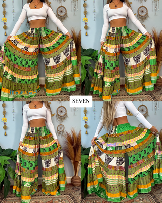 LUNA TIERED PANTS (SHORT)