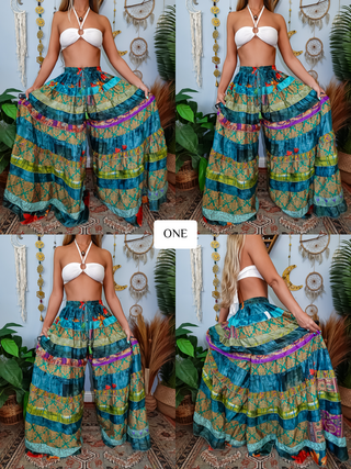 LUNA TIERED PANTS (REGULAR)