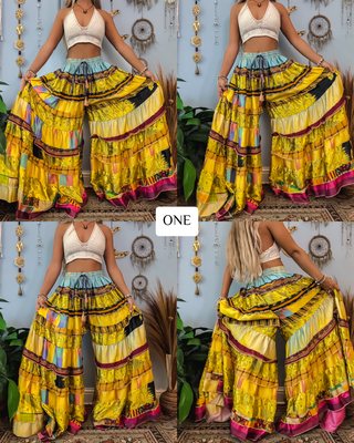 LUNA TIERED PANTS (TALL)