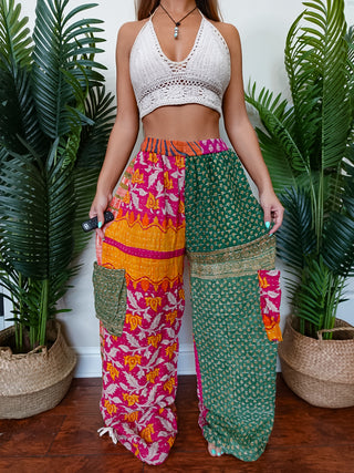 MAIA CONVERTIBLE STRAIGHT LEG / HAREM TROUSERS (TALL)