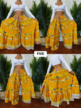 LUNA TIERED PANTS (SHORT)