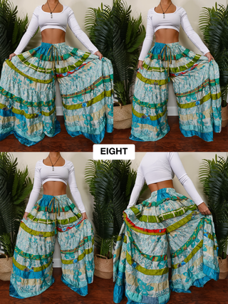 LUNA TIERED PANTS (REGULAR)