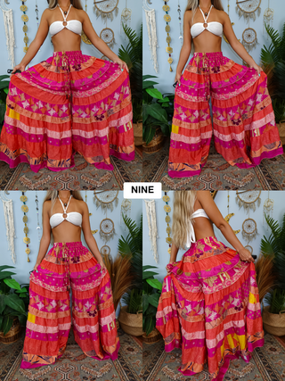 LUNA TIERED PANTS (TALL)