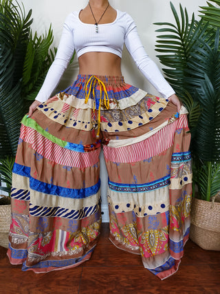 LUNA TIERED PANTS (TALL)