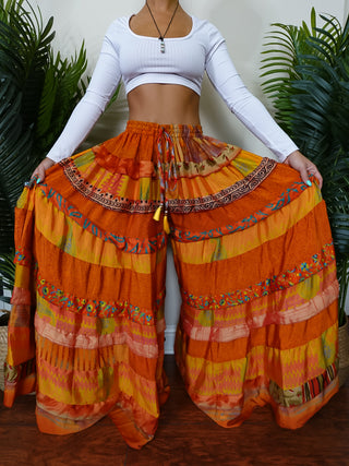 LUNA TIERED PANTS (REGULAR)