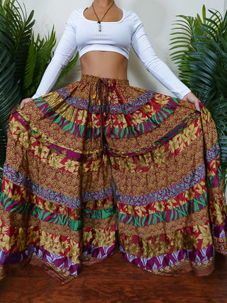 LUNA TIERED PANTS (REGULAR)