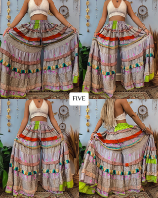 LUNA TIERED PANTS (GODDESS)
