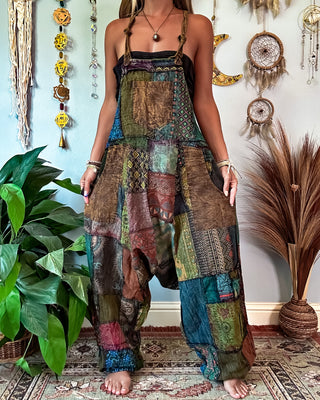 FORESTER HAREM OVERALLS - EARTH