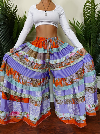 LUNA TIERED PANTS (SHORT)