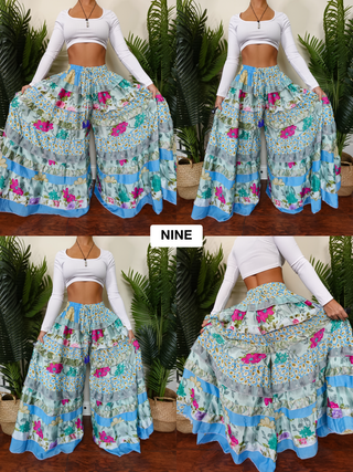 LUNA TIERED PANTS (SHORT)