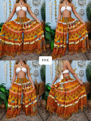 LUNA TIERED PANTS (SHORT)