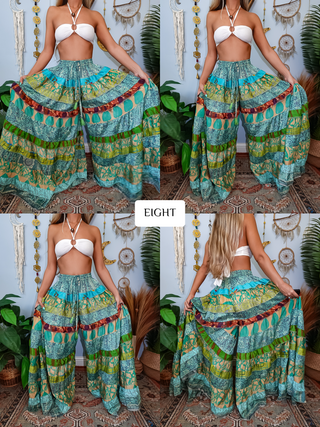 LUNA TIERED PANTS (REGULAR)