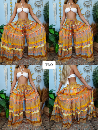 LUNA TIERED PANTS (SHORT)
