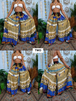 LUNA TIERED PANTS (TALL)