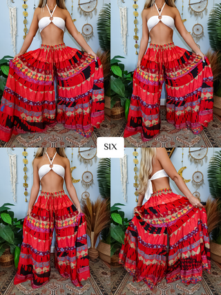 LUNA TIERED PANTS (SHORT)